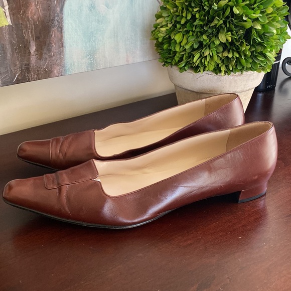 CHRISTIAN LOUBOUTIN ICONIC RED-SOLED POINTED TOE LOW HEEL PUMPS SIZE 41 🌟EUC🌟 - Picture 5 of 17